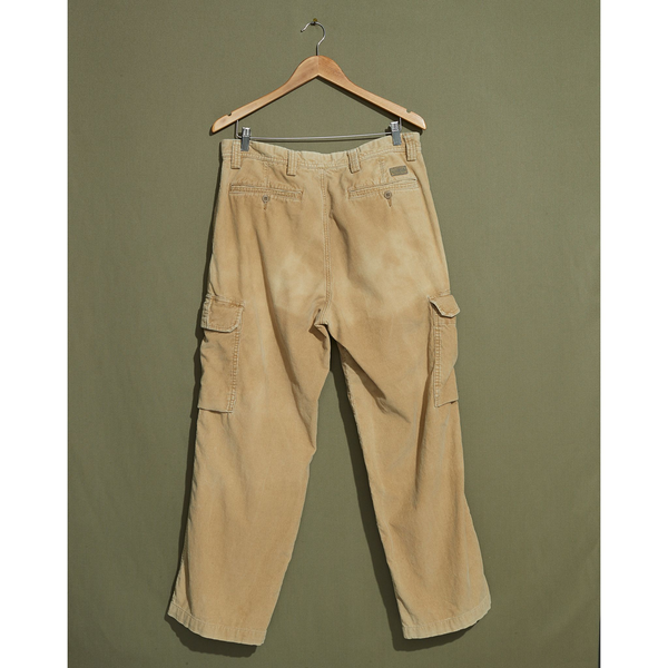 Dockers Microcord Cargo Pants - 34 X 29 Khaki