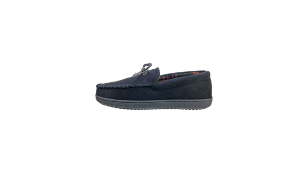 Dockers Microsuede Boater Moccasin Slippers Black