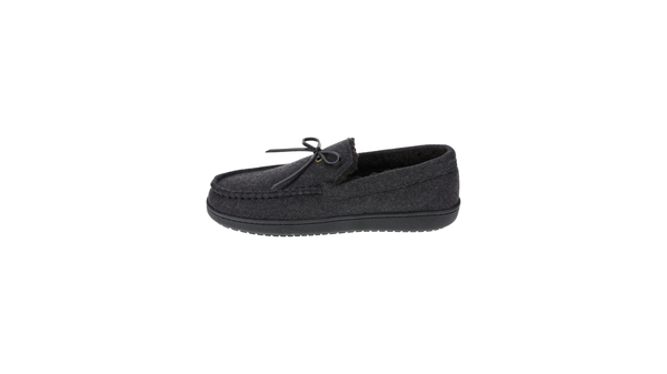 Dockers Microsuede Boater Moccasin Slippers Black