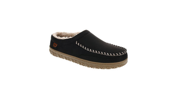 dockers Microsuede Clog Slippers Black