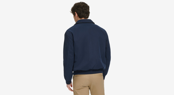 Dockers Microtwill Deck Bomber Relaxed Fit Blue