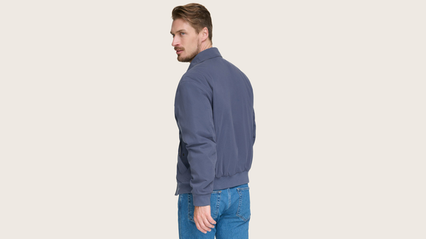 Dockers Microtwill Relaxed Bomber Jacket Blue