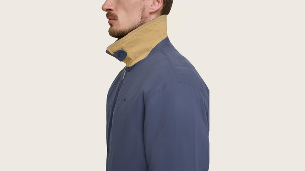 Dockers Microtwill Relaxed Bomber Jacket Blue