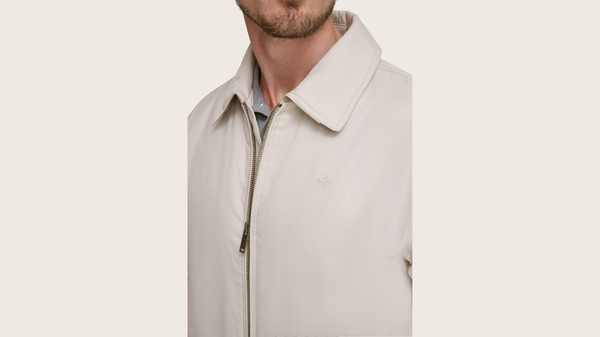 Dockers Microtwill Relaxed Bomber Jacket Khaki