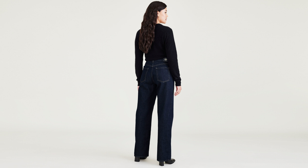 Dockers Mid-Rise Jeans Relaxed Fit Blue