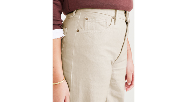 Dockers Mid-Rise Jeans Relaxed Fit Tan