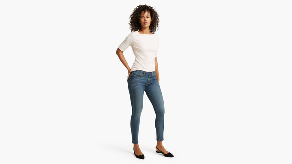 dockers Mid-Rise Jeans Skinny Fit Blue