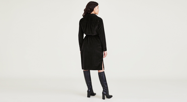 Dockers Midi Dress Relaxed Fit Black