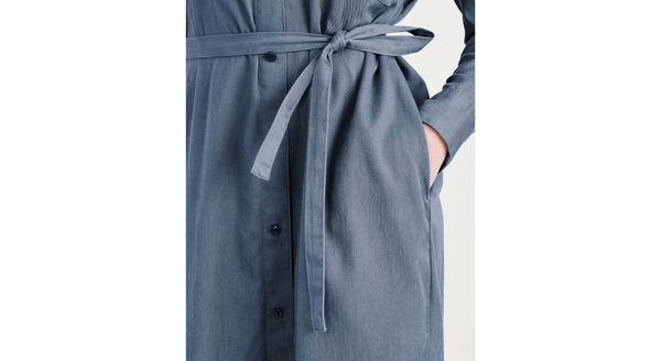 Dockers Midi Dress Relaxed Fit Blue