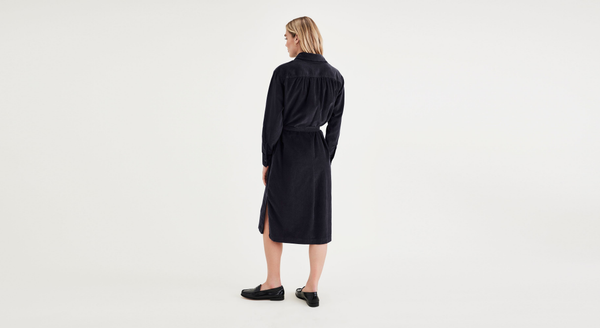 Dockers Midi Dress Relaxed Fit Blue