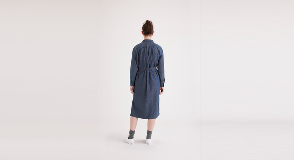 Dockers Midi Dress Relaxed Fit Blue