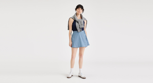 dockers Mini Skort Blue