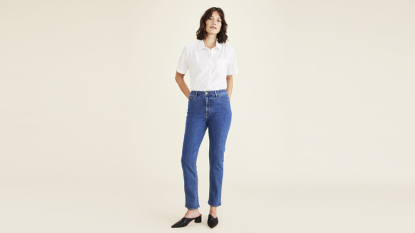 dockers Minna 5-Pocket High Slim Fit Blue
