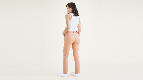 Dockers Minna 5-Pocket High Slim Fit Orange