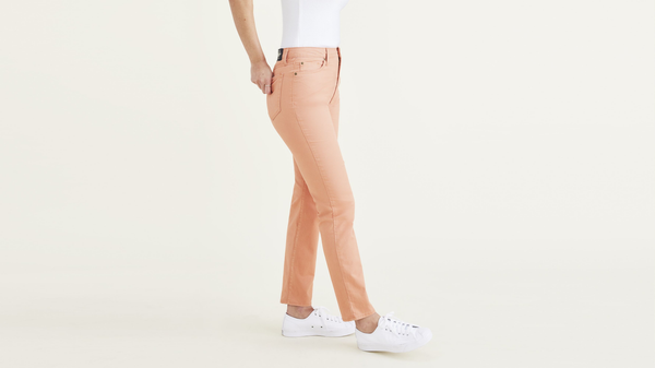 Dockers Minna 5-Pocket High Slim Fit Orange