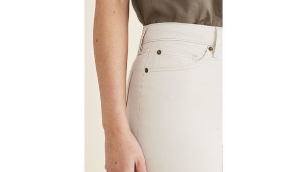 Dockers Minna 5-Pocket High Slim Fit Sahara Khaki