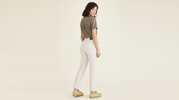 Dockers Minna 5-Pocket High Slim Fit Sahara Khaki
