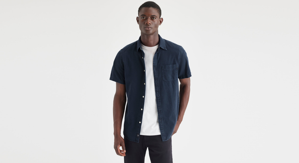 dockers Original Button Up Regular Fit Blue