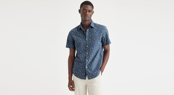 dockers Original Button Up Regular Fit Blue