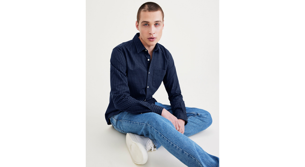 Dockers Original Button Up Slim Fit Blue