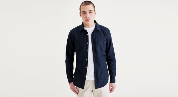 dockers Original Button Up Slim Fit Blue