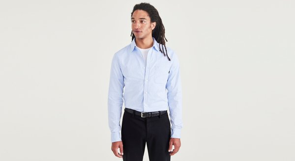 dockers Original Button Up Slim Fit Blue