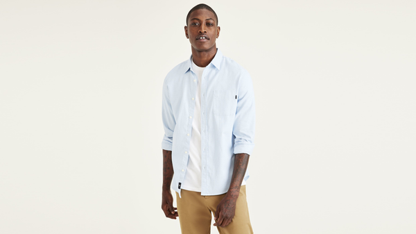 dockers Original Button Up Slim Fit Blue