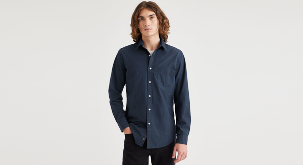 dockers Original Button Up Slim Fit Blue