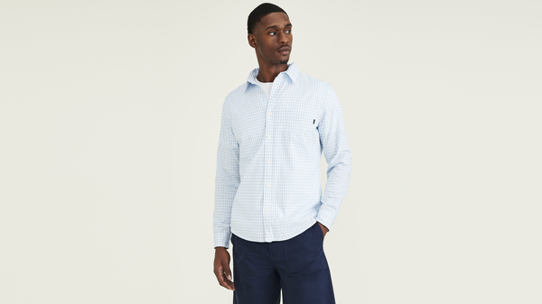 dockers Original Button Up Slim Fit Blue