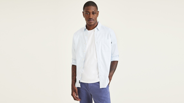 dockers Original Button Up Slim Fit Blue