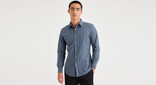 dockers Original Button Up Slim Fit Blue