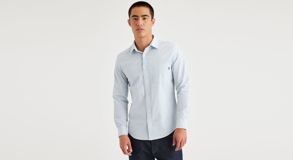 dockers Original Button Up Slim Fit Blue