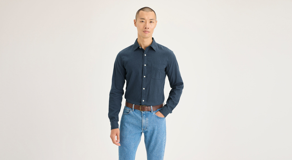 dockers Original Button Up Slim Fit Blue