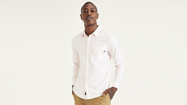 dockers Original Button Up Slim Fit Pink