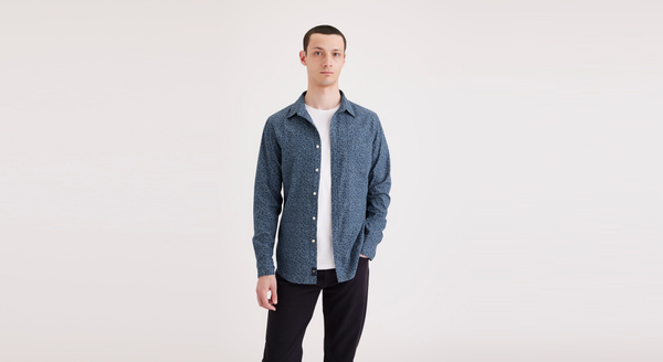 dockers Original Button Up Slim Fit Placid Blue