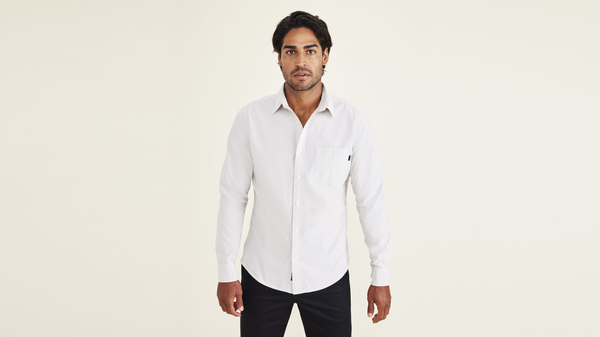 Dockers Original Button Up Slim Fit Silver