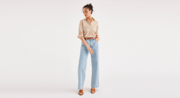 Dockers Original Shirt Regular Fit Orange