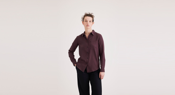 dockers Original Shirt Regular Fit Purple