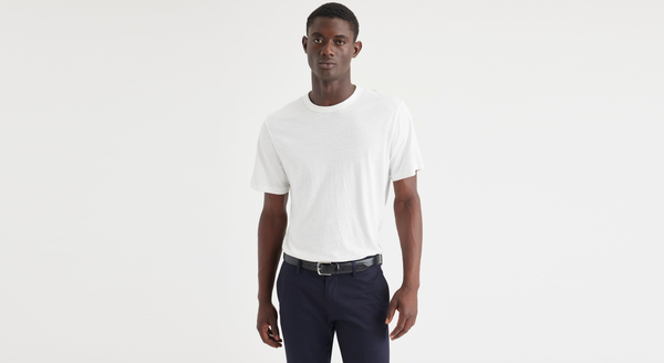 dockers Original Tee Regular Fit Lucent White