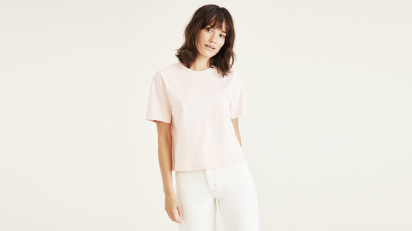 dockers Original Tee Regular Fit Pink