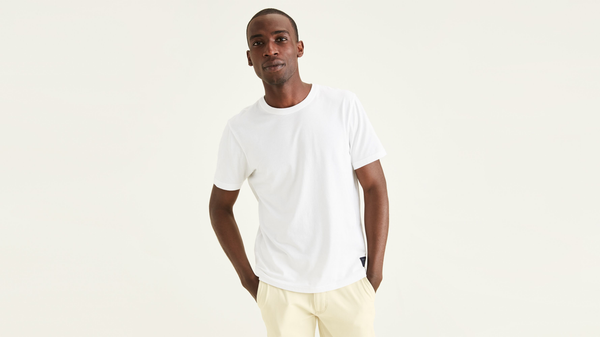 dockers Original Tee Slim Fit Lucent White