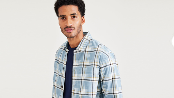 Dockers Overshirt Relaxed Fit: Premium Edition Blue