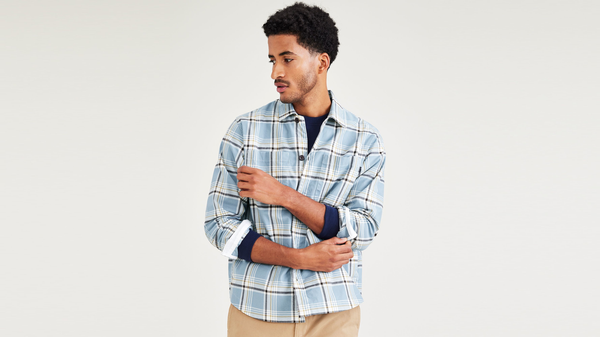 Dockers Overshirt Relaxed Fit: Premium Edition Blue