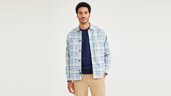dockers Overshirt Relaxed Fit: Premium Edition Blue