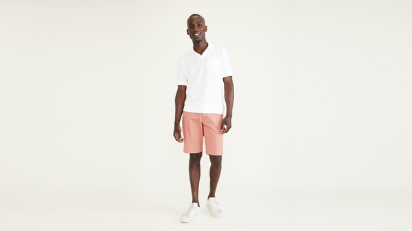 dockers Perfect 10.5" Shorts Pink