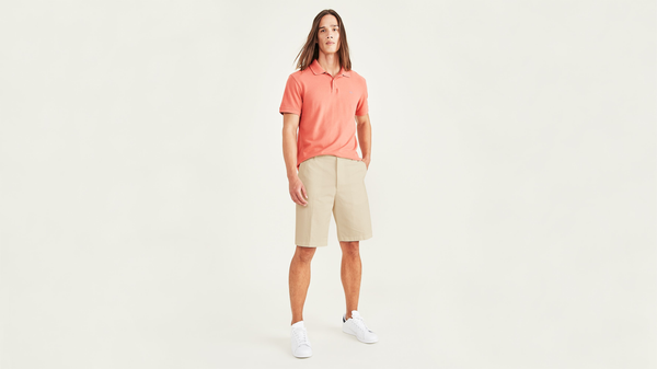 dockers Perfect 10.5" Shorts Tan