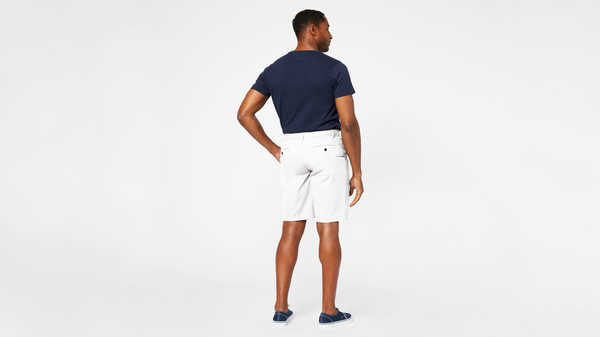 Dockers Perfect 10.5" Shorts White Cap