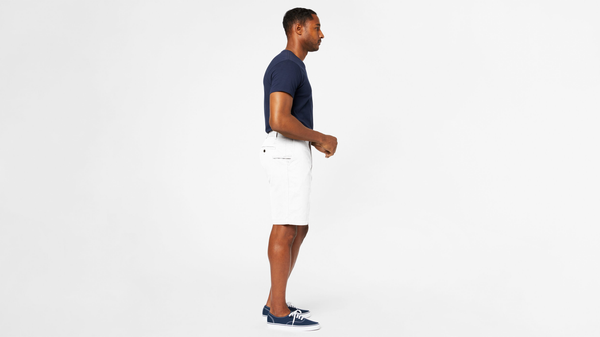 Dockers Perfect 10.5" Shorts White Cap