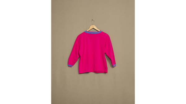 Dockers Pink Mountain Peaks Sweatshirt - XS Pink