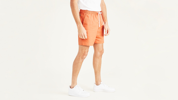 Dockers Playa 7" Shorts Orange